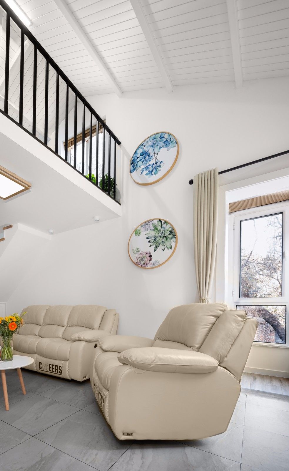 屋顶小露台改造书房,房屋阳台翻新改造成书房