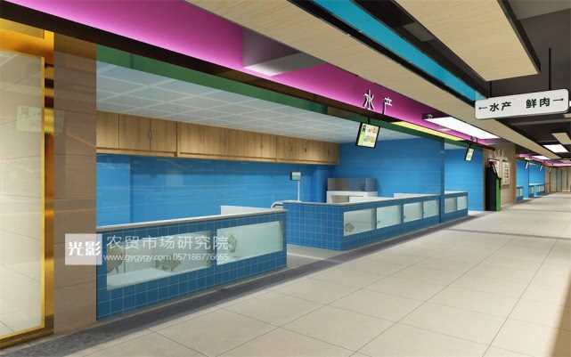 极简菜市场设计,新型菜市场设计方案效果图