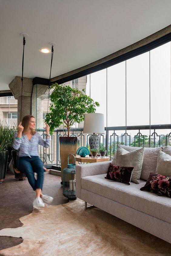 封不开窗阳台,不封闭阳台有必要封吗