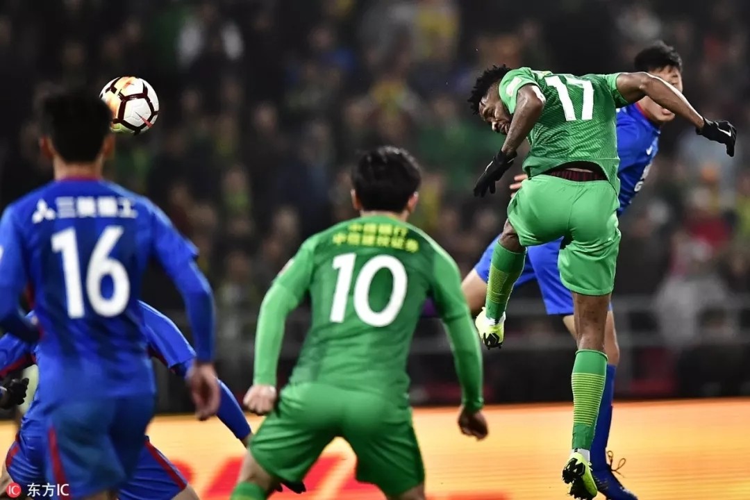 张稀哲巴坎布破门,中超对国安张稀哲