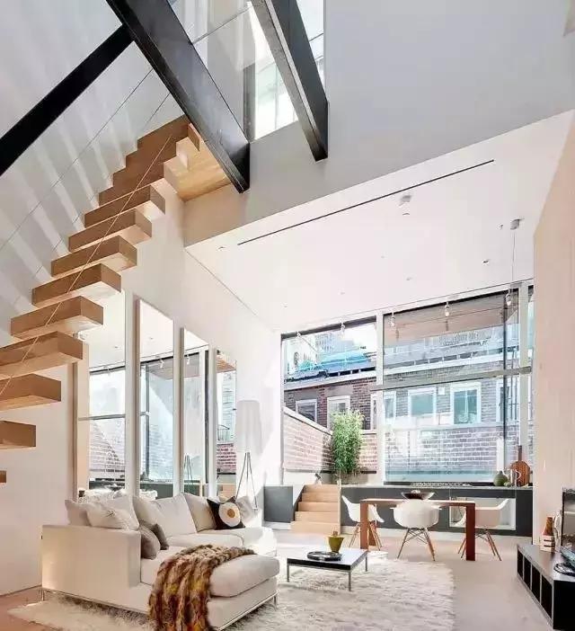 多款挑空客厅设计，每款都显高大上，真的让人羡慕