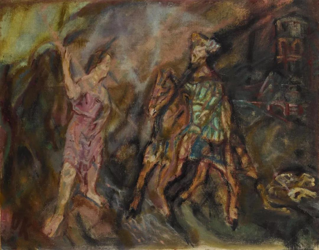 他是表现主义奇才,作品异怪诉出人性同时也是雕塑家剧作家,诗人