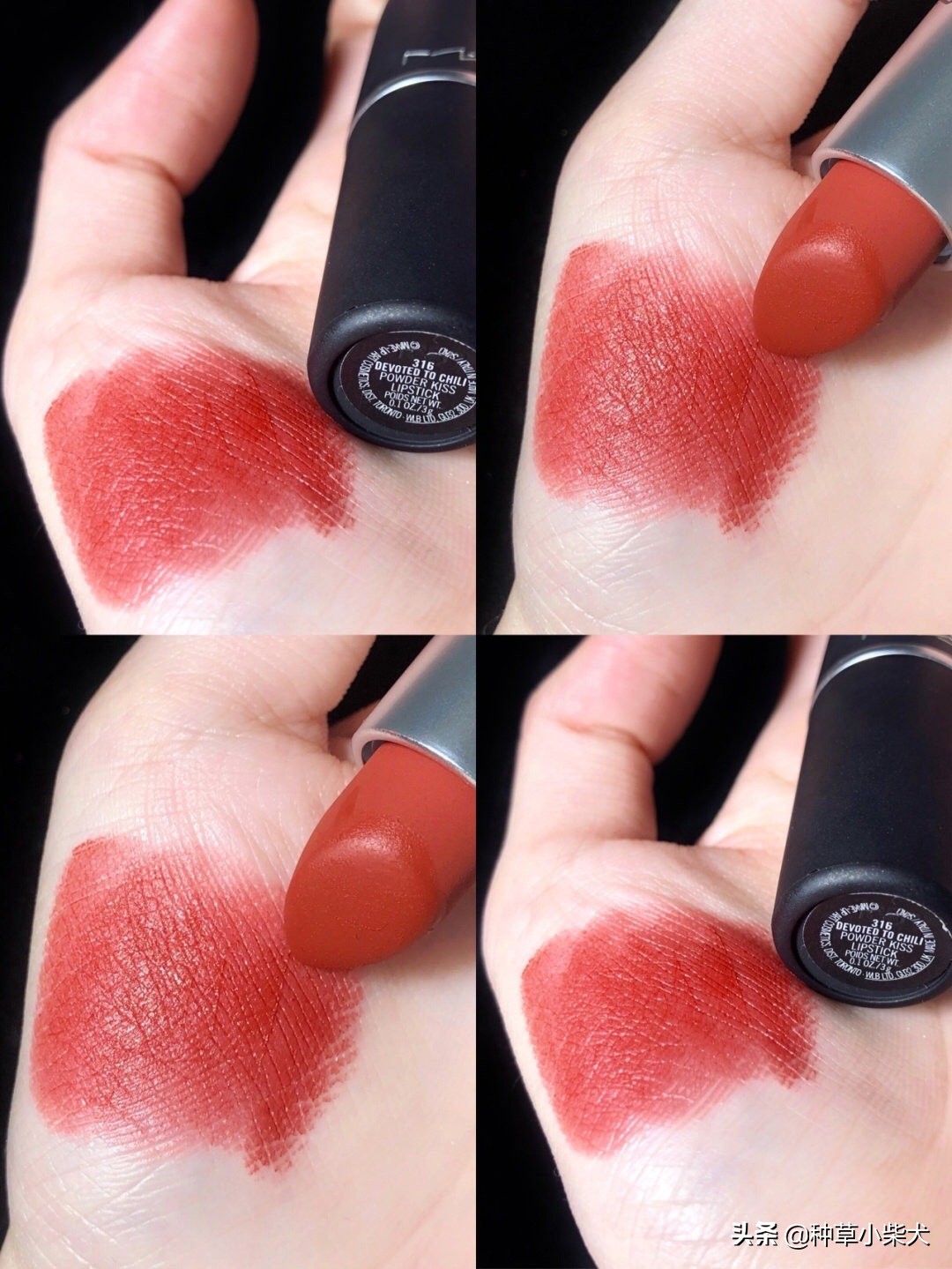 mac最适合入手的无框口红测评,mac雾面口红