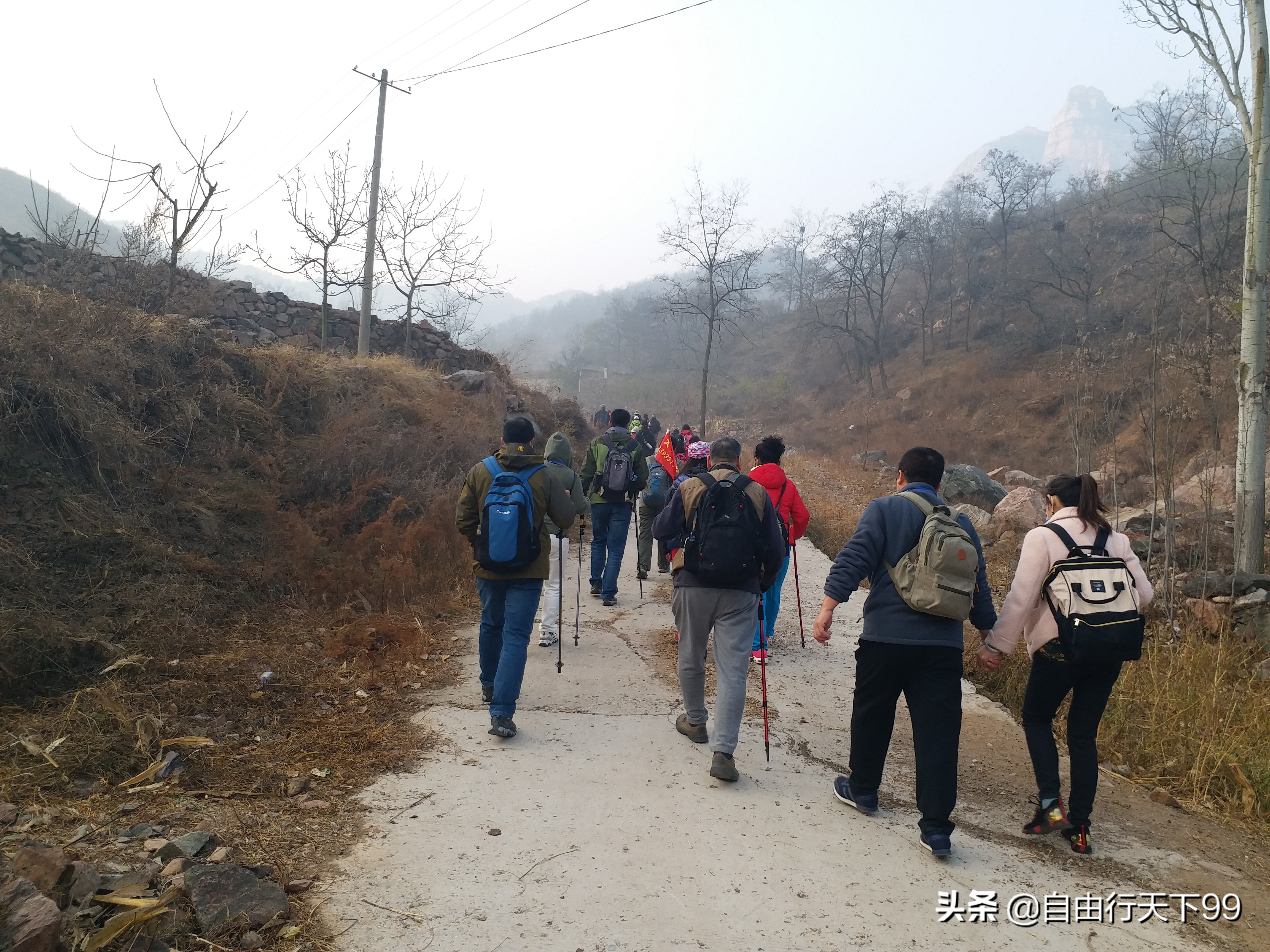石家庄井陉深山山顶,井陉悬崖峭壁