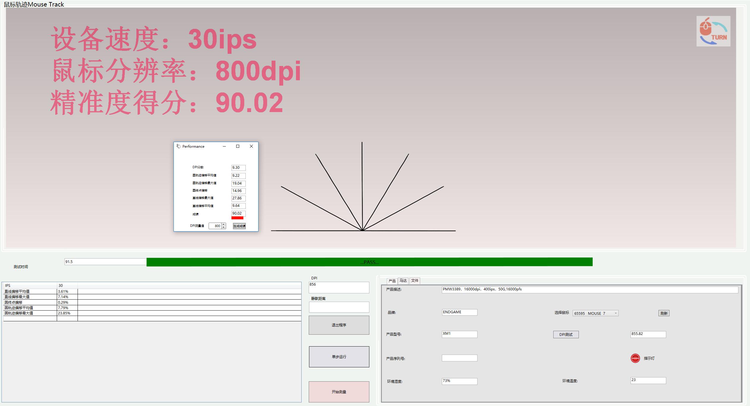 endgamexm1和罗技gpw,战神鼠标dpi评测