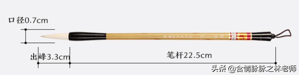 像钢笔一样的毛笔怎么选,顾建平老师教你如何挑选毛笔