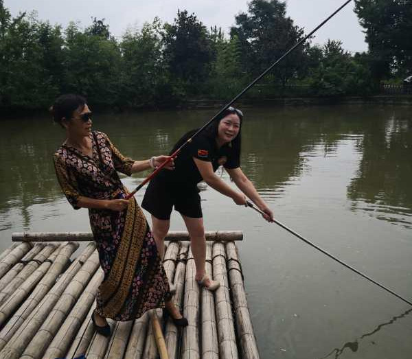 都江堰石羊镇桃花岛,旅行都江堰攻略