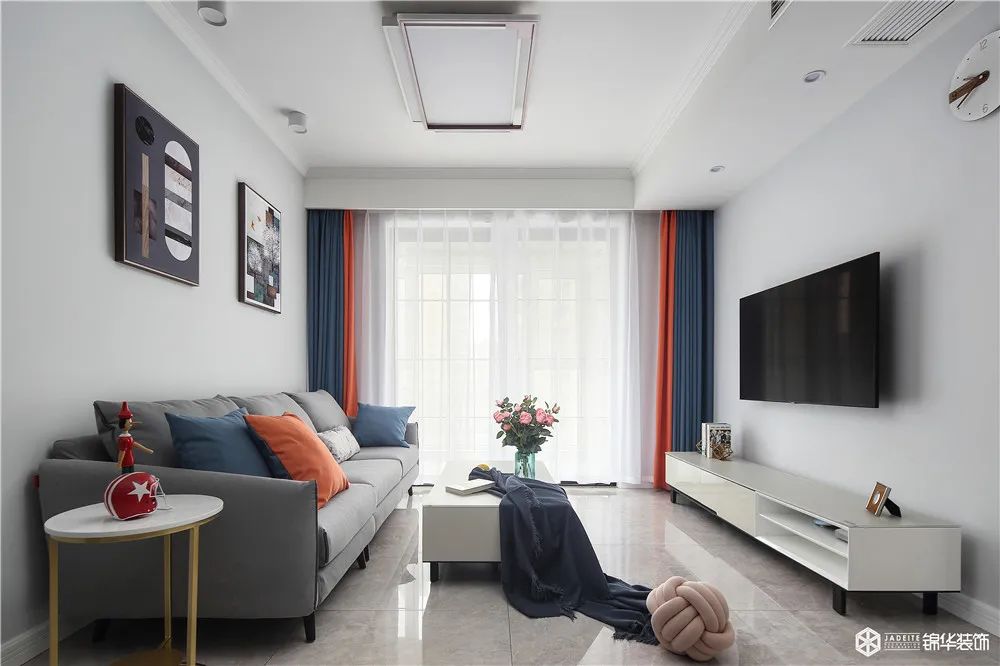 【锦华装饰装修实景案例】89㎡三室家，让一家相遇在时光的温暖