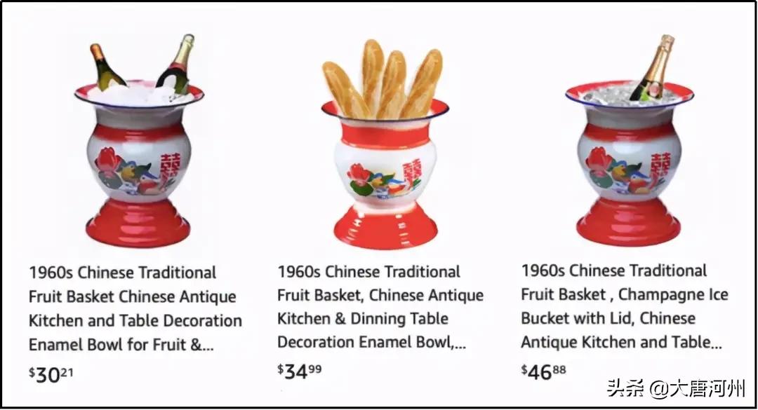 中国的痰盂卖到国外,90年代出口的痰盂