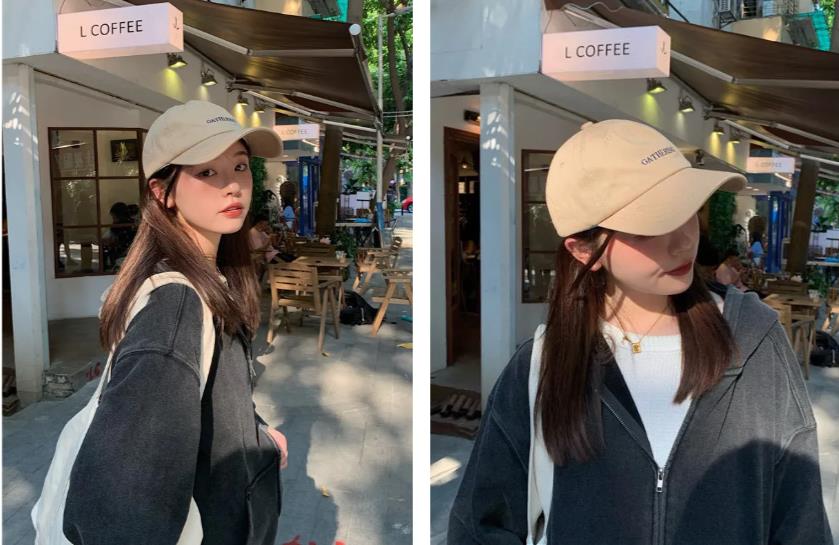 油头帽夏季,适合遮短发油头的帽子