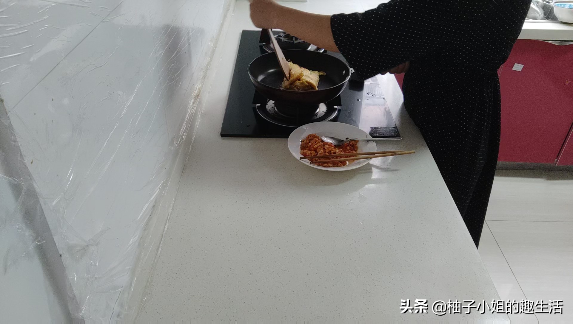 宝宝番茄鸡蛋卷制作,宝宝早餐西兰花鸡蛋卷