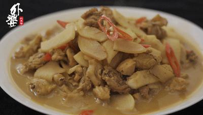 江西客家菜炒凉薯,江西特色凉薯