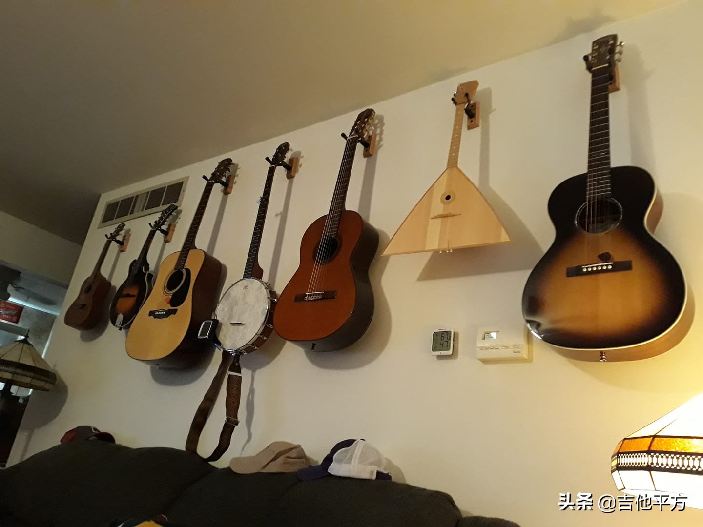 简便吉他架,吉他架子多头