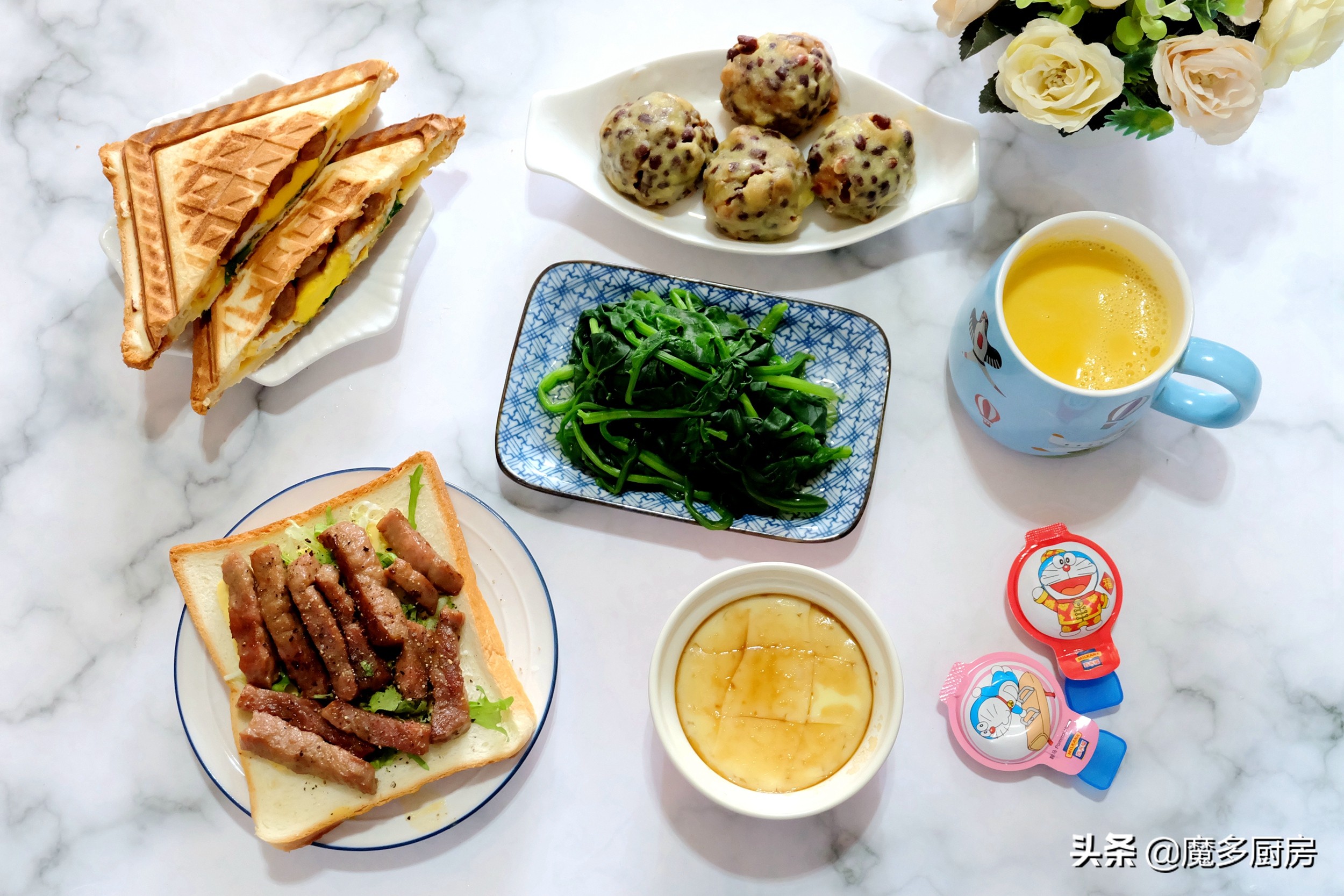 早餐也能吃出新花样好吃又好看,早餐学会这样做全家吃得饱还舒心