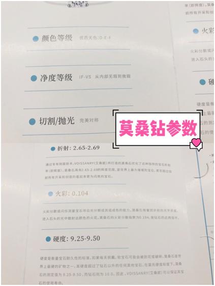 新宝蓝色莫桑钻,莫桑钻40d色