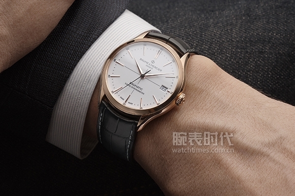名士克里顿白盘男士腕表,名士克里顿baumatic价格