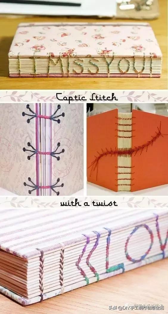 手工刺绣写字本,手工制作刺绣记录本