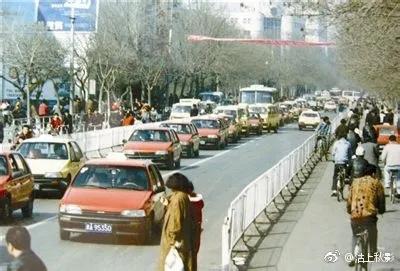 九十年代天津老照片图文,老照片1980年的天津街景