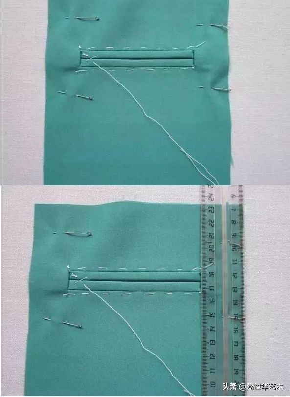 西服兜怎样做,西服兜子怎么开