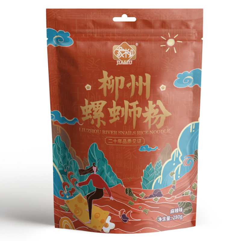 家柳牌螺蛳粉柳州,家柳礼盒装螺蛳粉