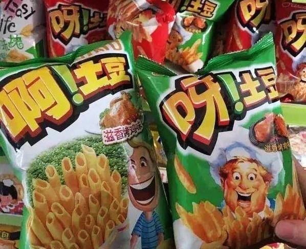 盘点那些山寨食品,大家来找茬找十处不同