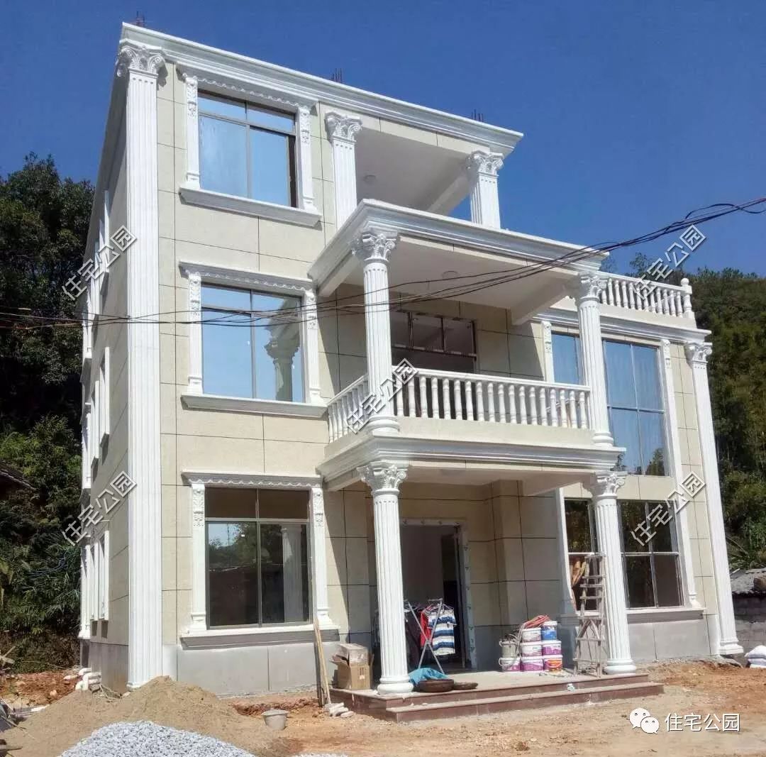 庭院房别墅细节,农村盖房子需要注意哪些事项