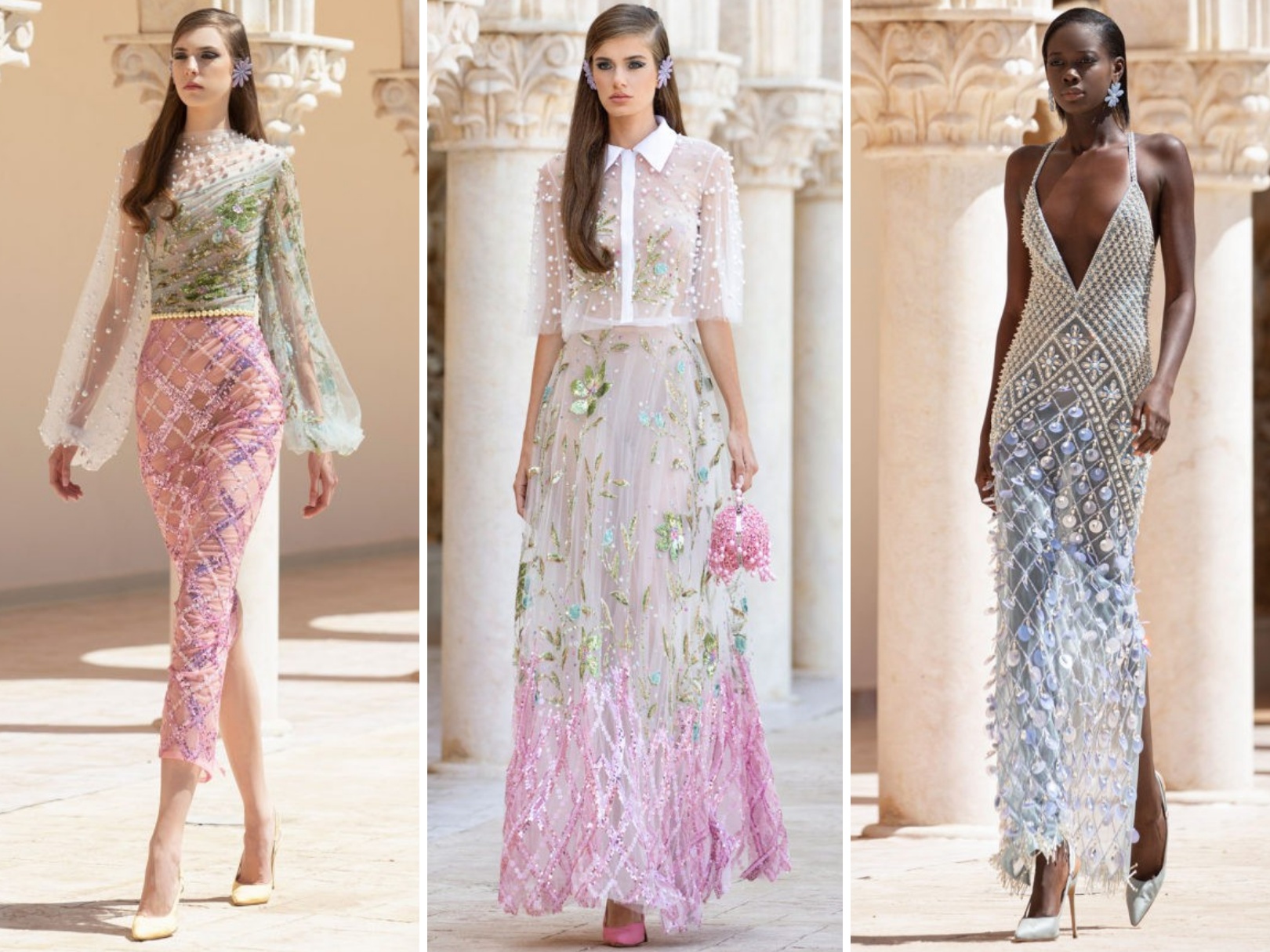 georgeshobeika高定秀红色,georgeshobeika2023春夏高定