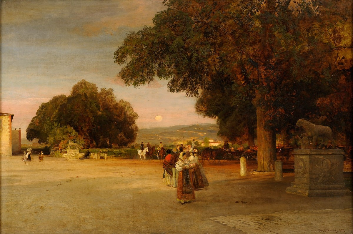 德国油画作品大图,德国艺术油画欣赏