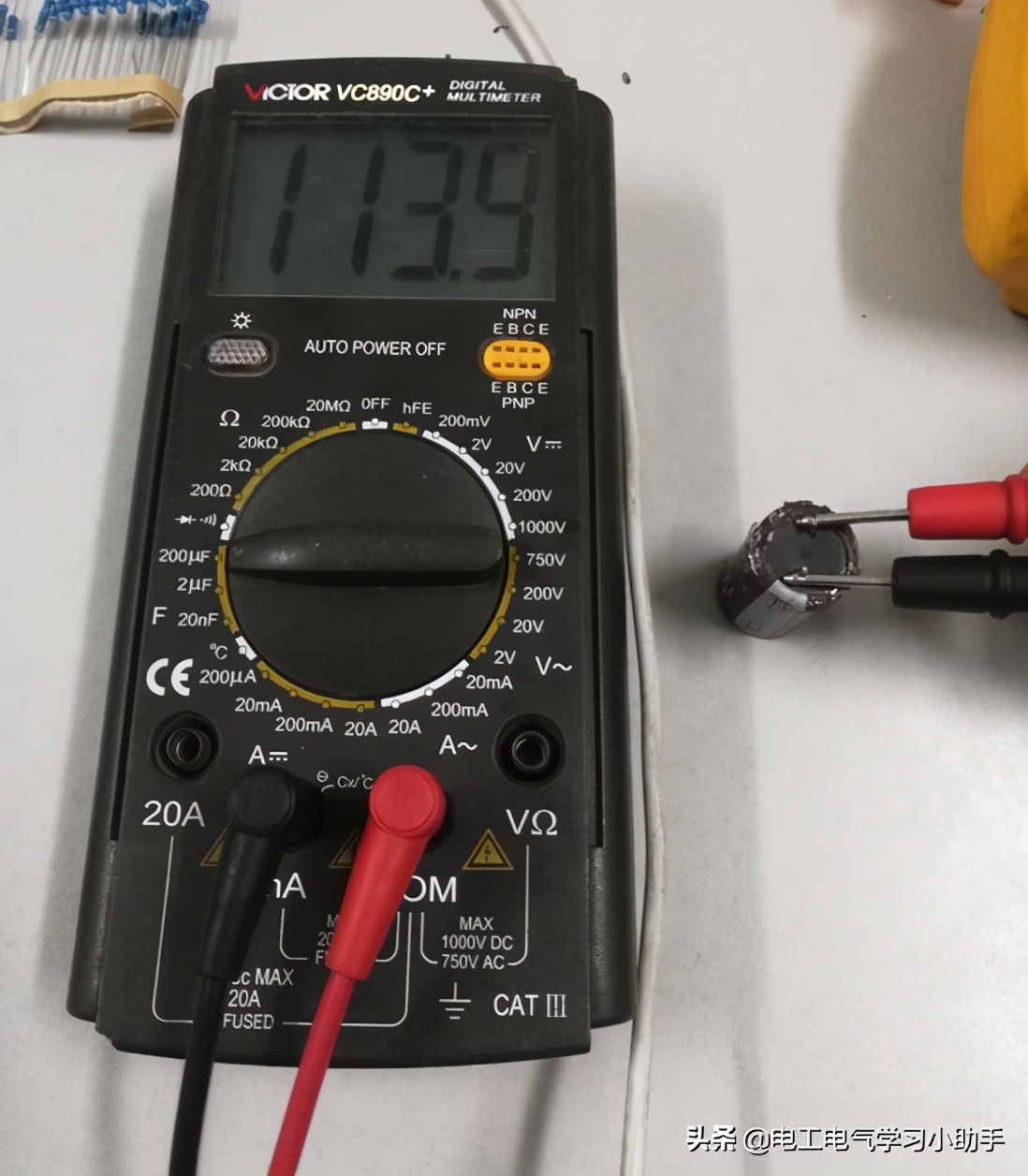 走狗屎运?老电工让胜利万用表起死回生