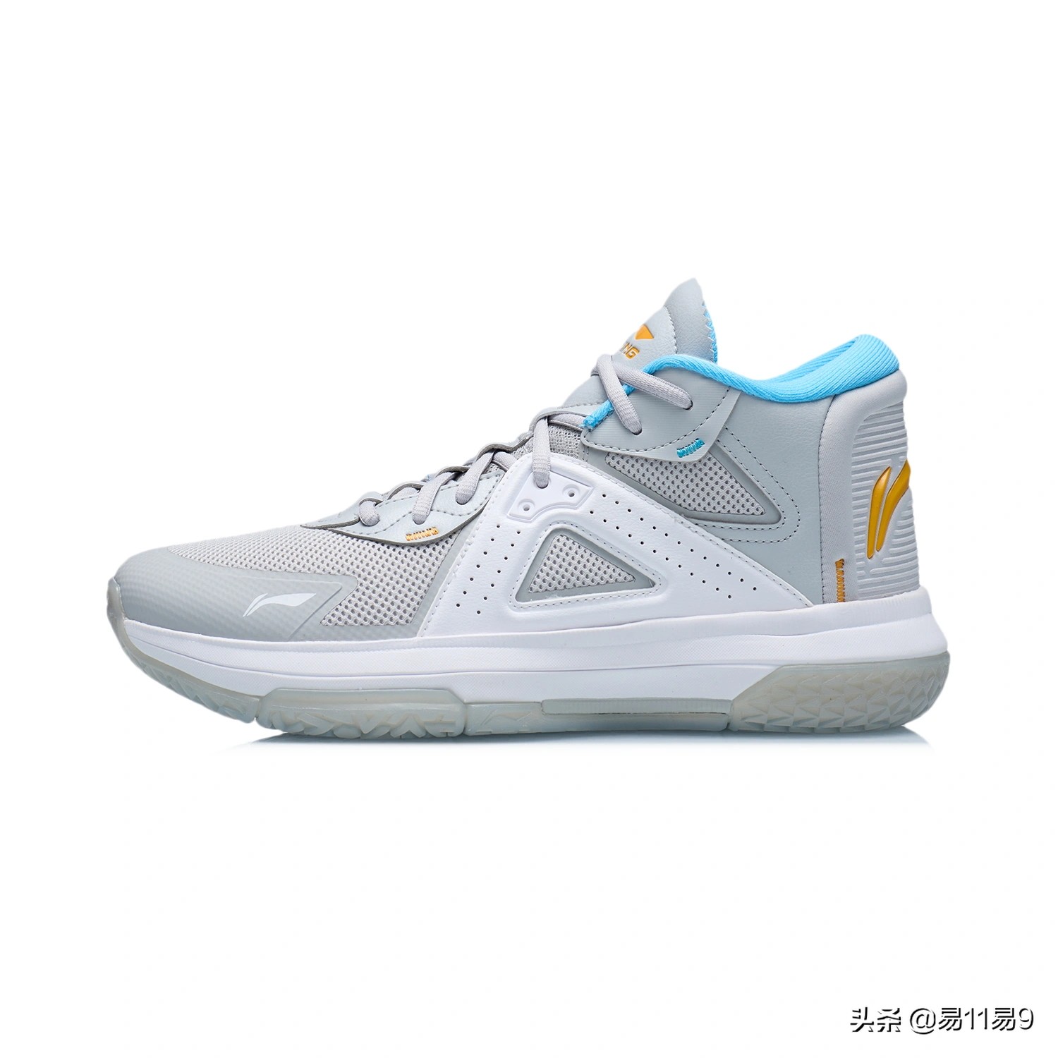 李宁队徽emblem篮球鞋测评,李宁队徽emblem淡奶紫篮球鞋