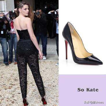 CL红底高跟鞋，出镜最多的明星红毯鞋，“被脱”率也最高的美鞋