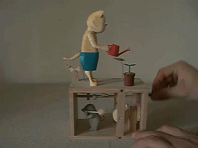 日本手工玩具艺术家,日本的玩具雕塑