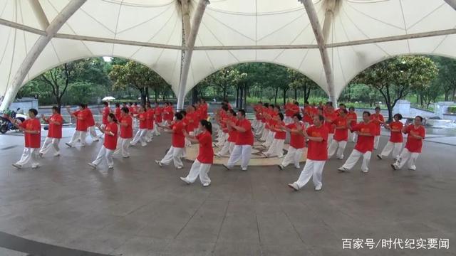 建党周年武术表演,上海太极拳建党100年表演