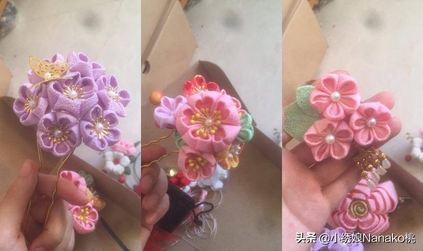 蝴蝶结丝带花制作图解,怎么做丝带花结最简单又漂亮