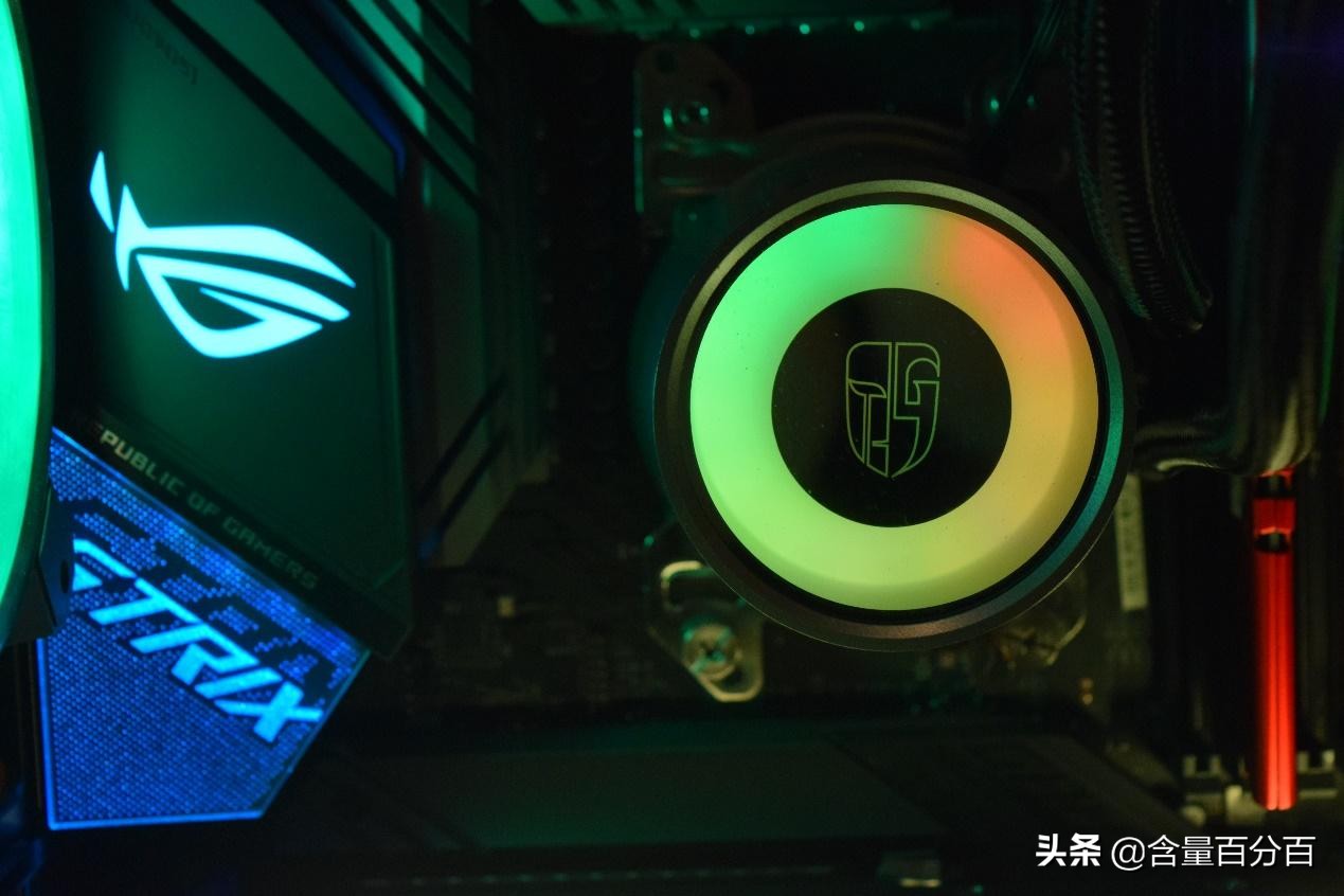 超频九州风神堡垒240能压10700k吗,九州风神堡垒240水冷测评