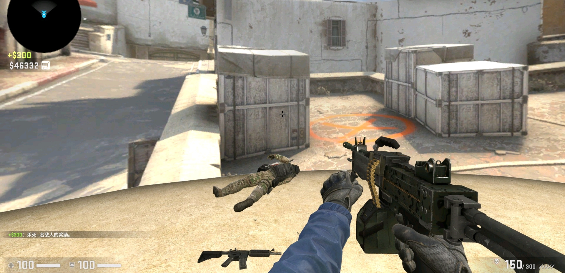 csgo机枪m249打法,csgo中m249轻机枪为什么叫大菠萝