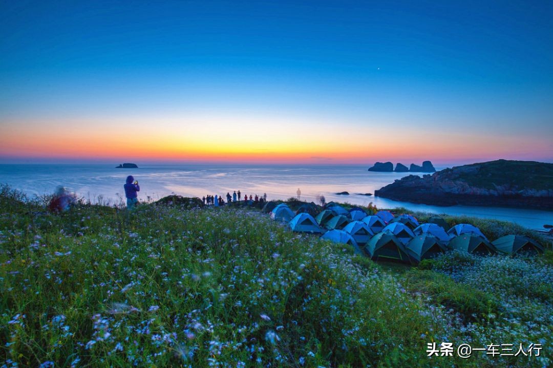 浙江最美山顶露营地,浙江十大免费露营地
