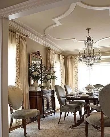 别墅窗帘最新款,100款窗帘效果图