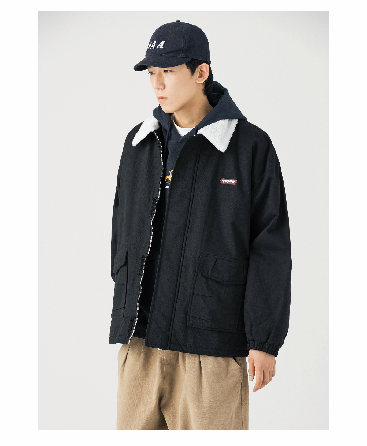 “上深下浅”的穿法，要避免头重脚轻