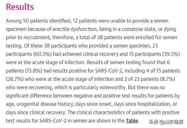 新冠病毒首次发现完整的基因,新冠病毒会存在精子里吗