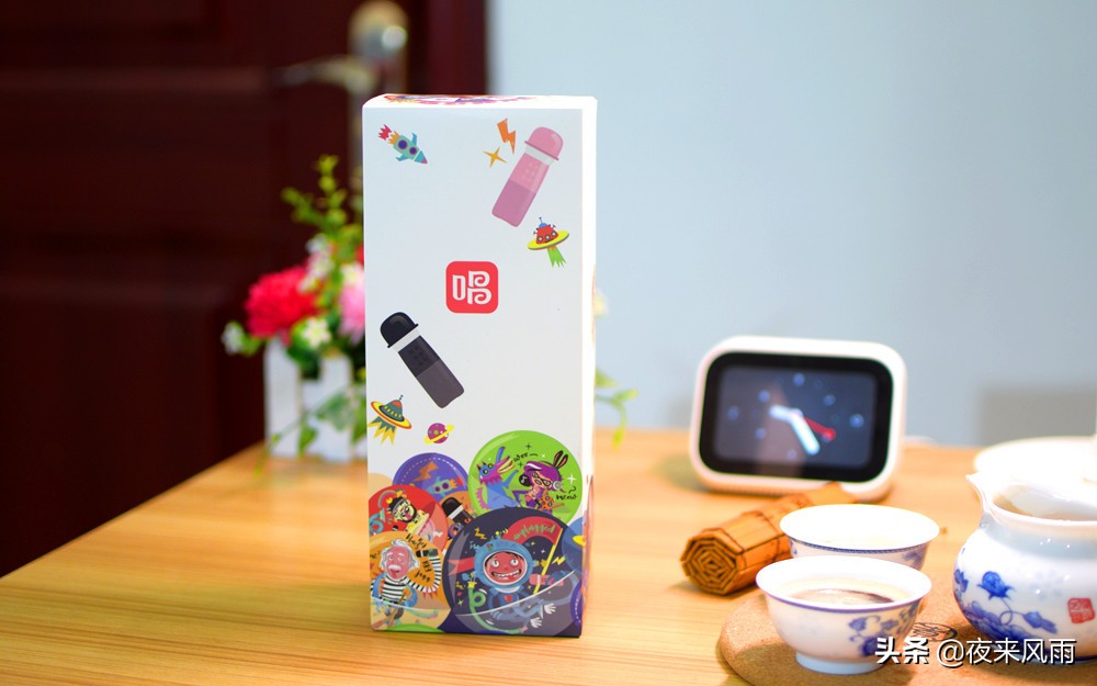 小米麦克风大屏版唱吧,三向喇叭麦克风