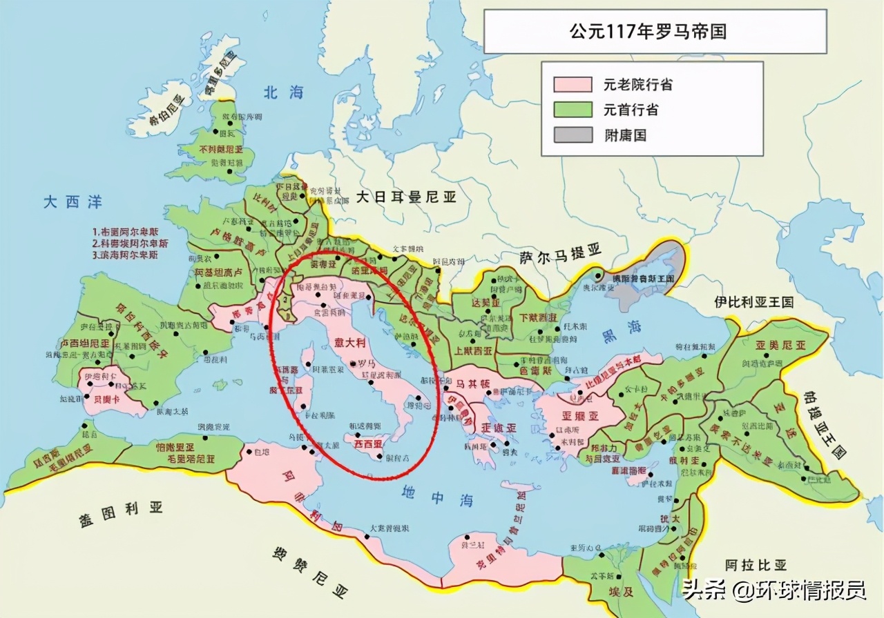 意大利统一前各邦国,意大利为何定都罗马