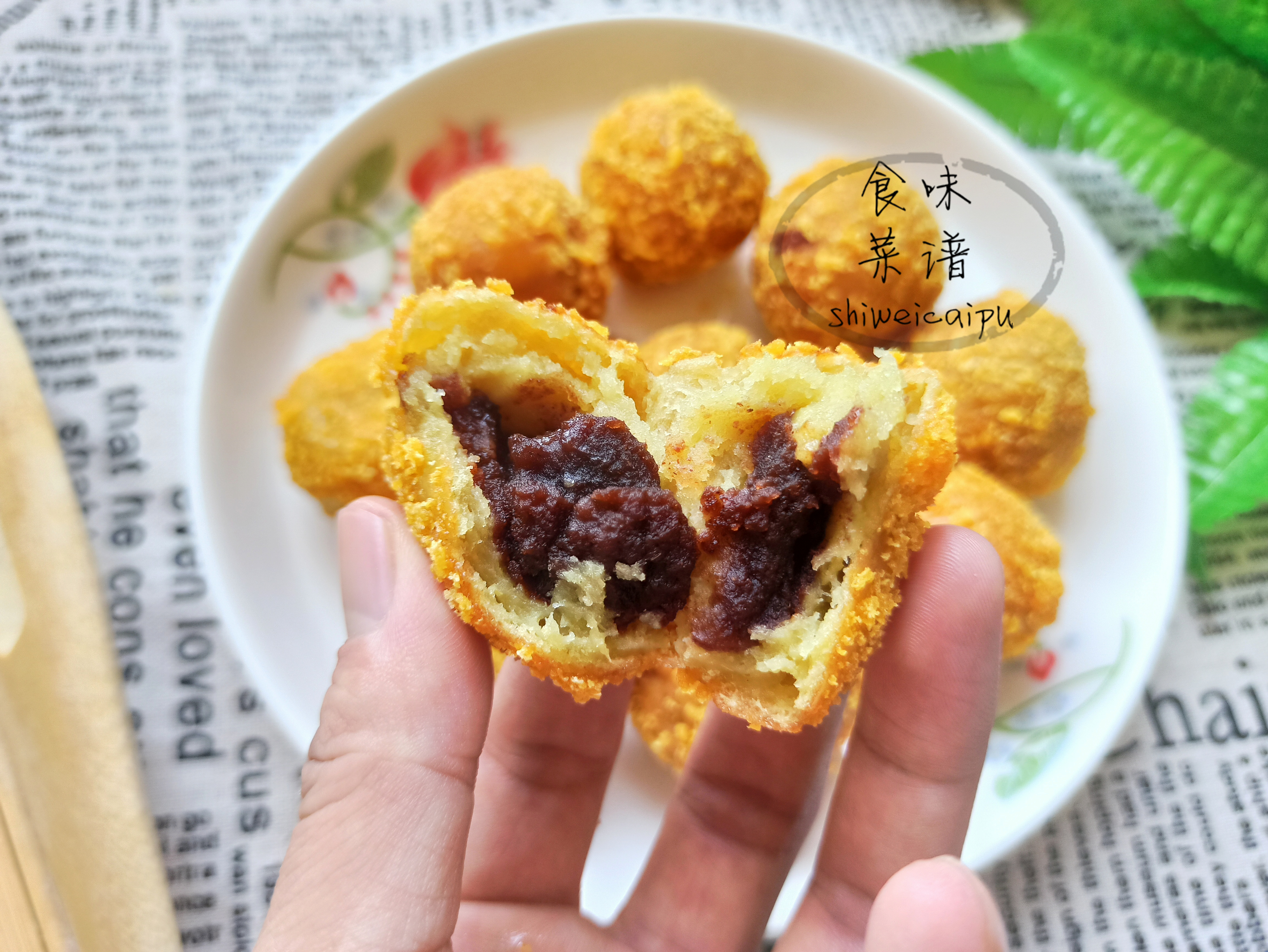 为啥我炸的丸子发黑,用面炸的丸子怎么不酥脆呢