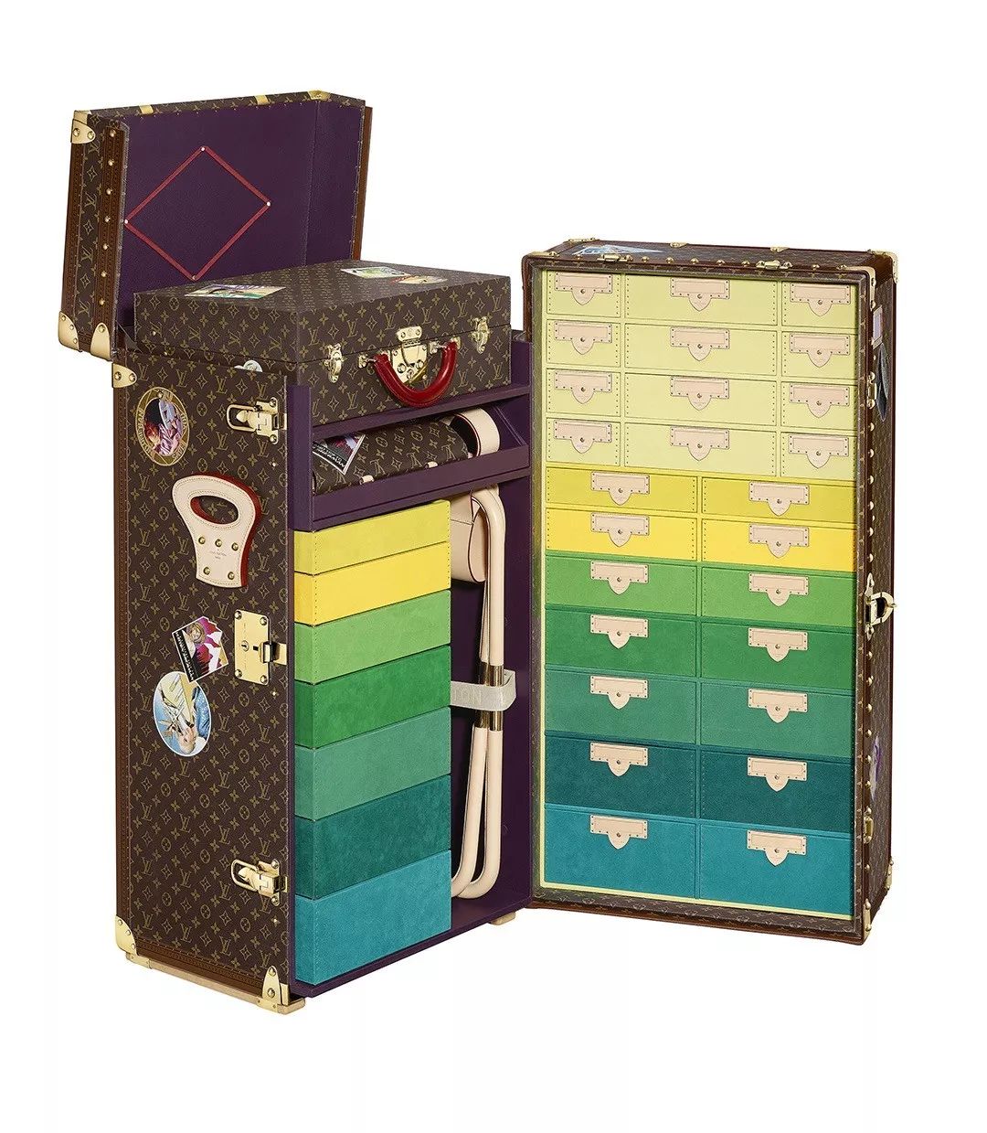 1990年代的lv旅行箱,lv旅行箱是皮的吗