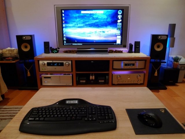 音响初烧也要有HIEND精神，马兰士宝华银线脚垫扩散板统统拿来用