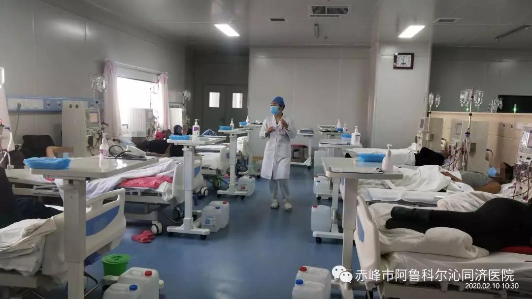 奋战一线的逆行者,同济医院临时血液透析