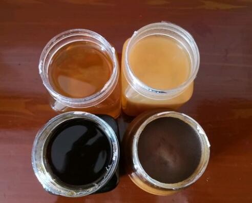 为什么有的蜂蜜黄色有的透明,为什么有的蜂蜜是黑色
