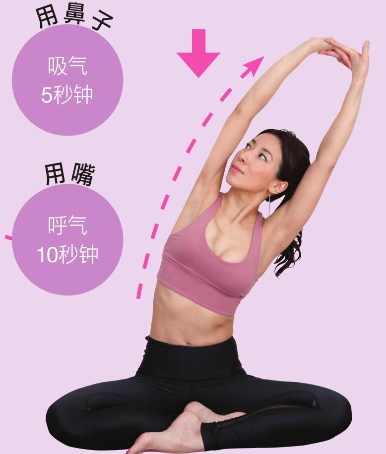 杨幂挑战漫画腰身材,杨幂练腰部的视频