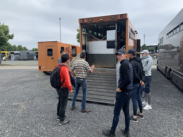 来自亚琛的消息，中国马术国家队近日陆续抵达东京