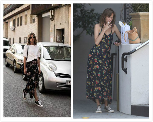 复古与潮流的帆布鞋,帆布鞋是体现休闲风的重点单品